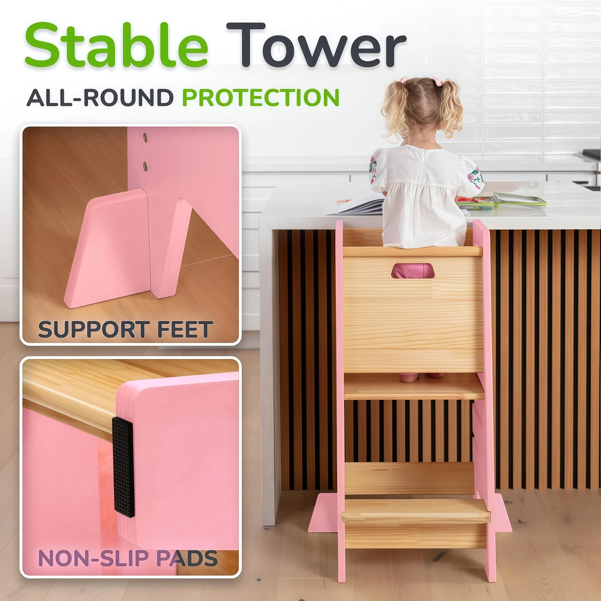 Painted Adjustable Learning Tower reference model LT-A02