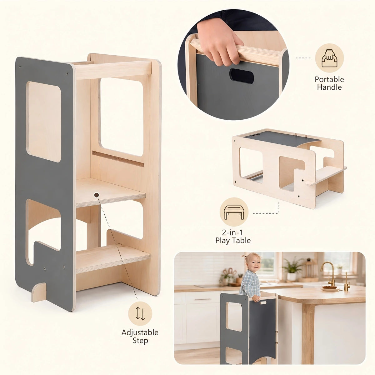 Multifunctional Learning Tower view 8